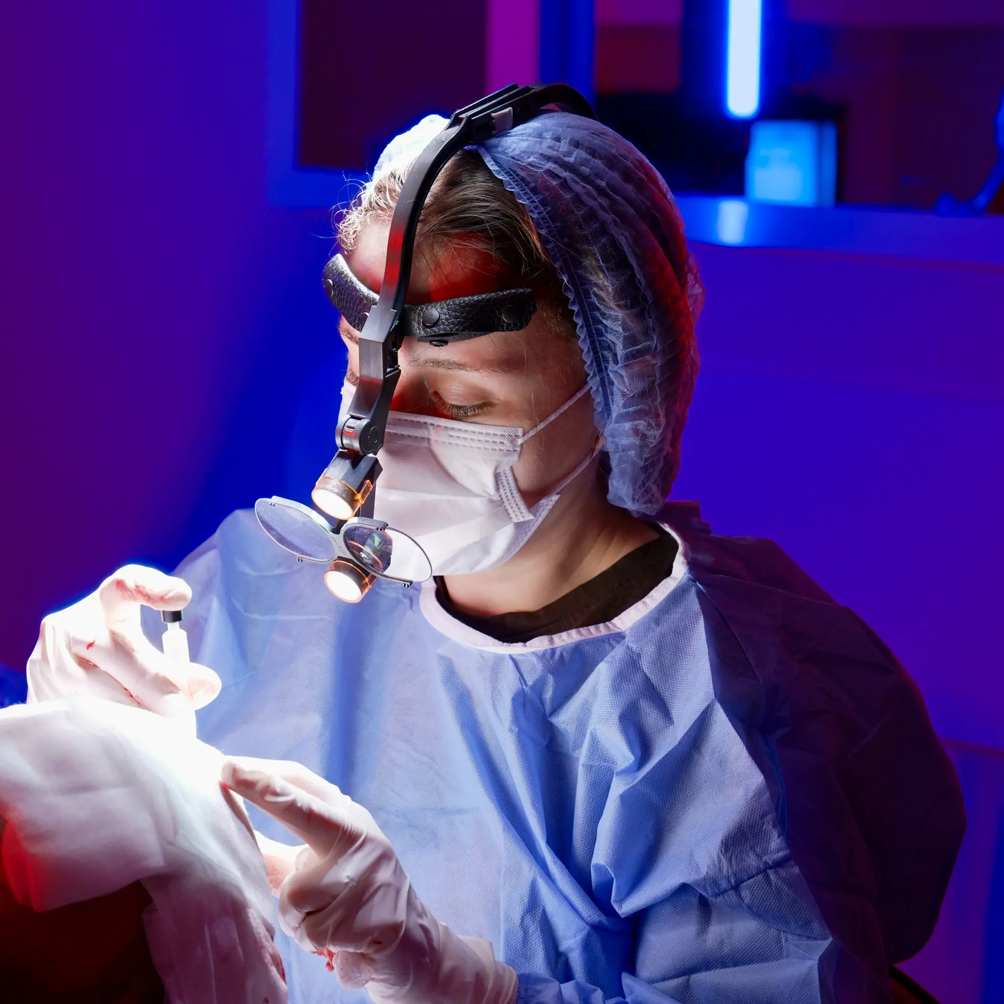 Hair transplant doctor at MedArt Hair clinic in Istanbul, Turkey